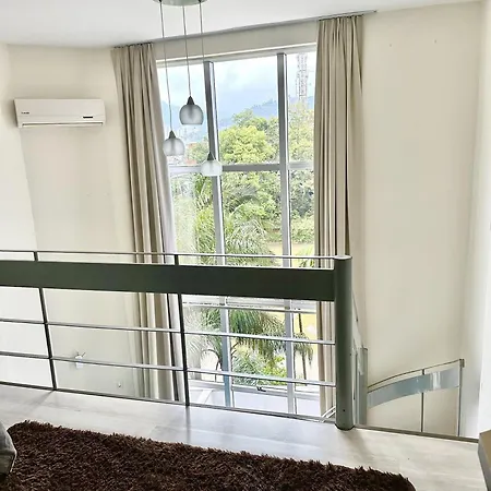Saint Sebastian Flat 206 - Com Hidro! Ate 4 Pessoas, Duplex, No Centro Villa Jaragua do Sul Exterior photo