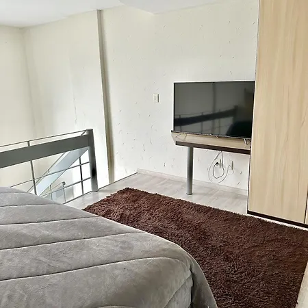 Saint Sebastian Flat 206 - Com Hidro! Ate 4 Pessoas, Duplex, No Centro Villa Jaragua do Sul Exterior photo